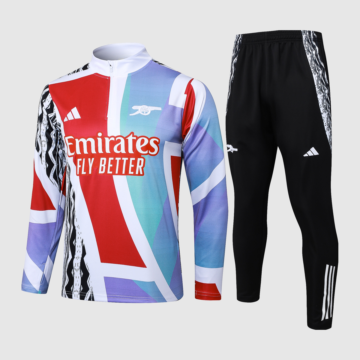 Half-Zip 24/25 Tracksuit Kit - Front