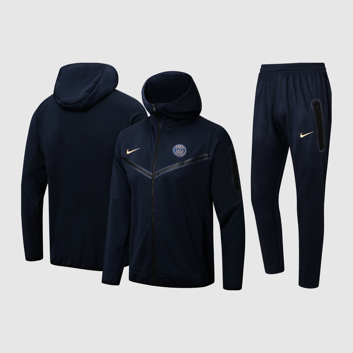 Hooded 24/25 Tracksuit Kit - Back