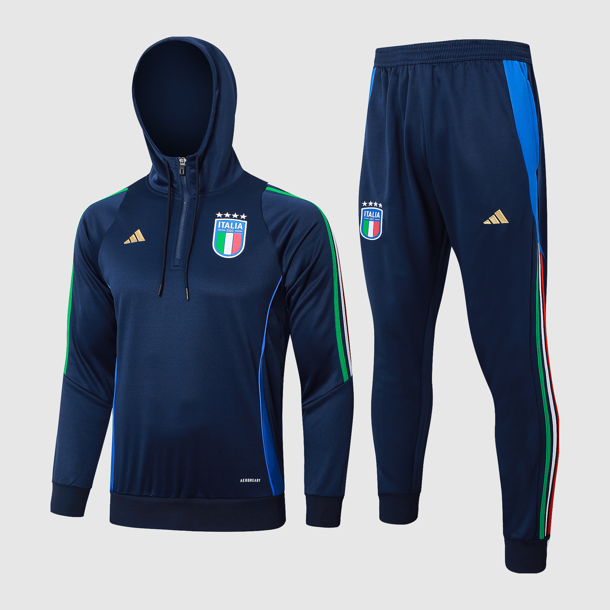Hooded 24/25 Tracksuit Kit - Front