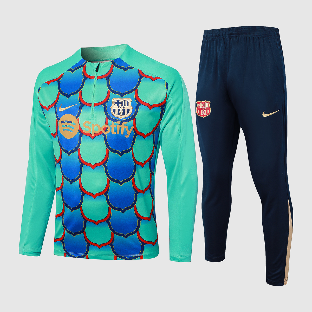 Half-Zip 24/25 Tracksuit Kit - Front