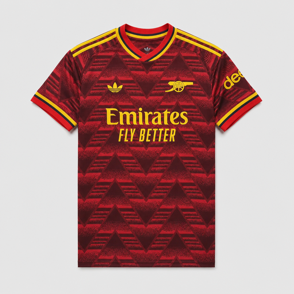 Red Triangles Special Edition 26/27 Player Edition Shirt - Front
