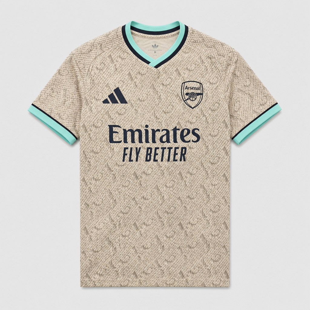 Beige Monogram Special Edition 26/27 Player Edition Shirt - Front