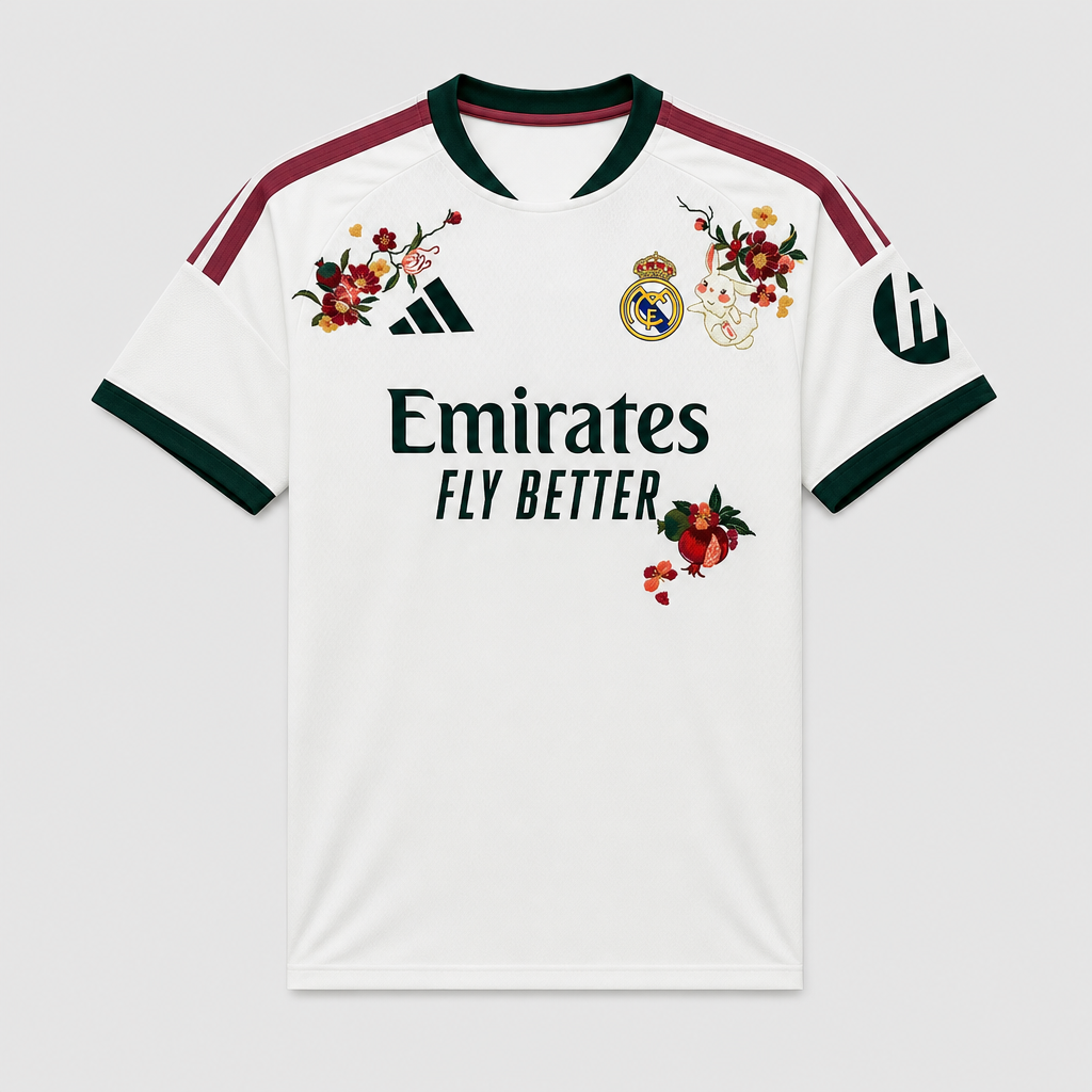 Embroidered Home 26/27 Player Edition Shirt - Front