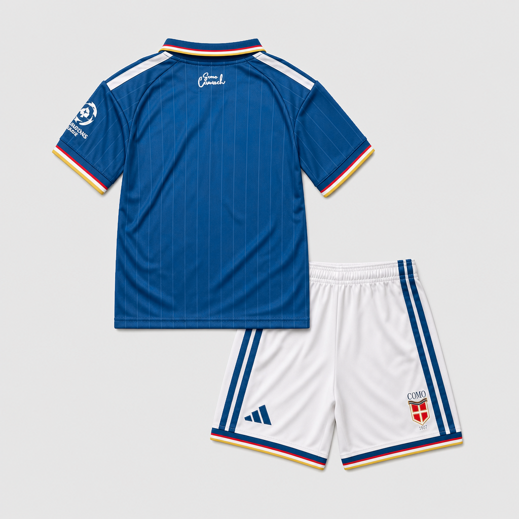 Home 26/27 Kids Shirt Kit - Back