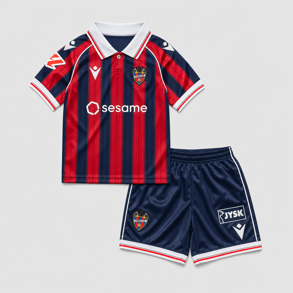 Home 26/27 Kids Shirt Kit - Front