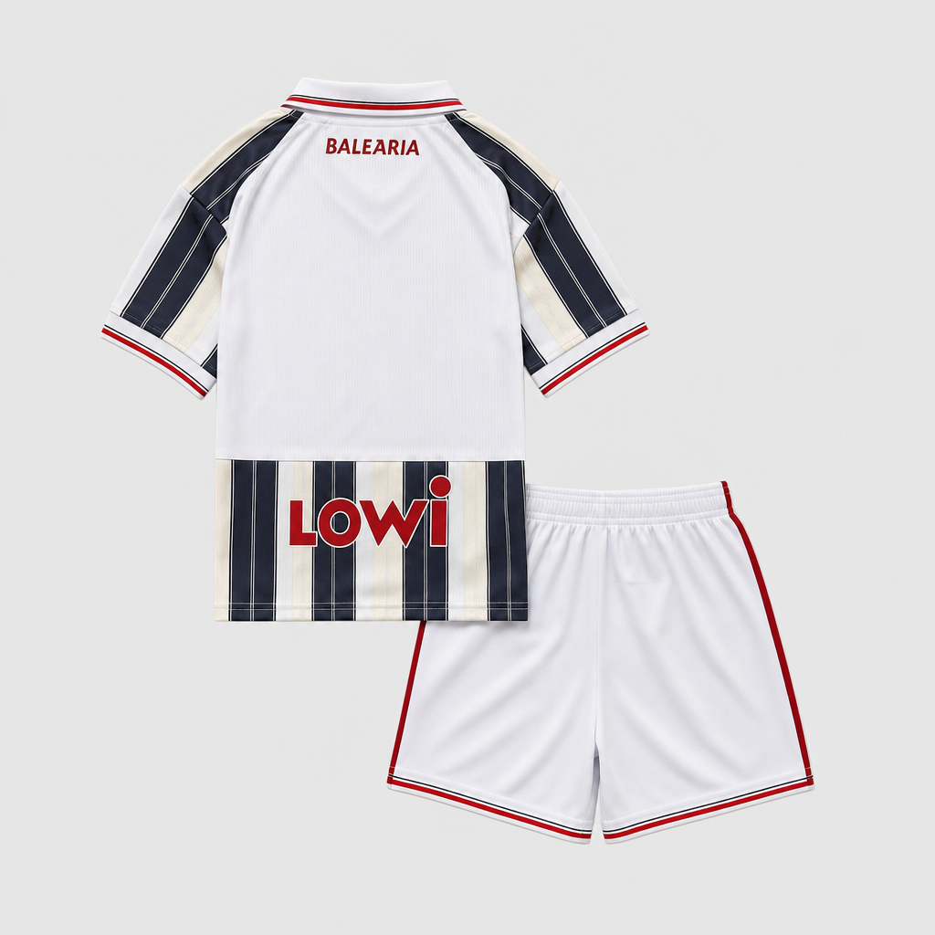 Away 26/27 Kids Shirt Kit - Back