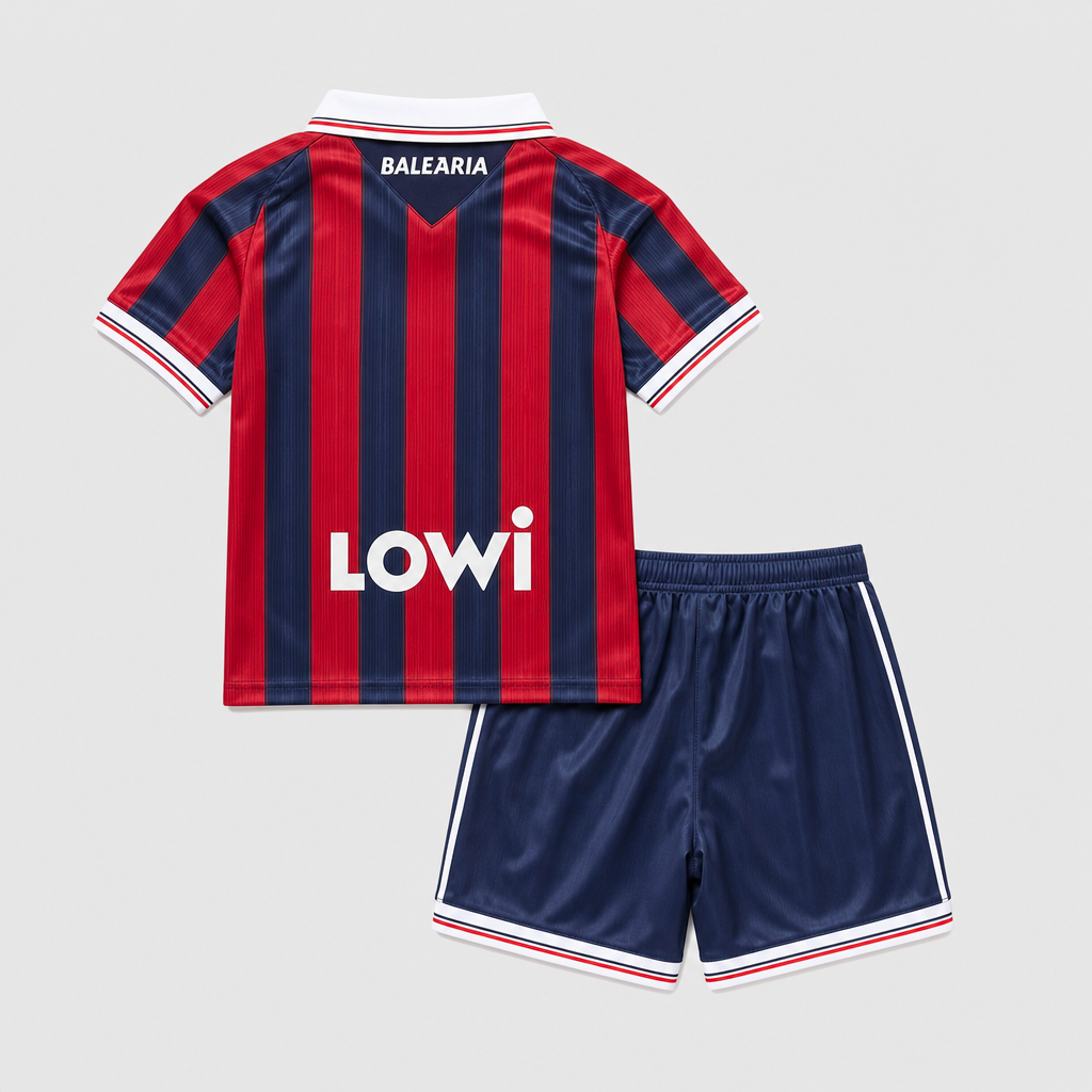 Home 26/27 Kids Shirt Kit - Back