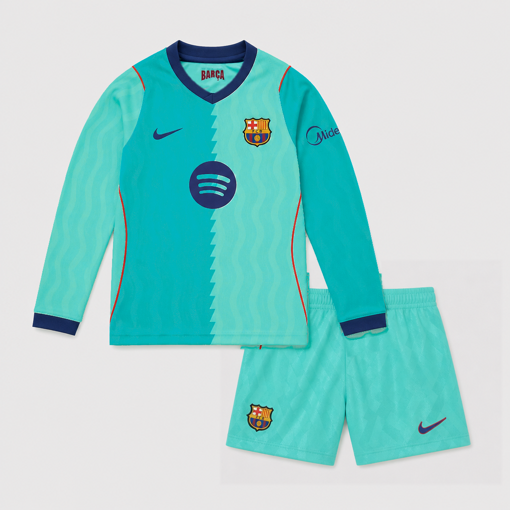 Third 26/27 Kids Long Sleeve Shirt Kit - Front