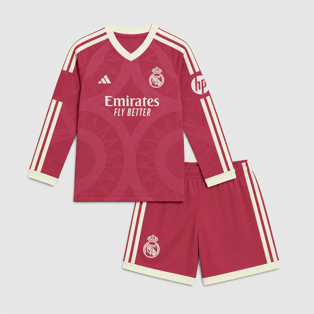 Third 26/27 Kids Long Sleeve Shirt Kit - Front