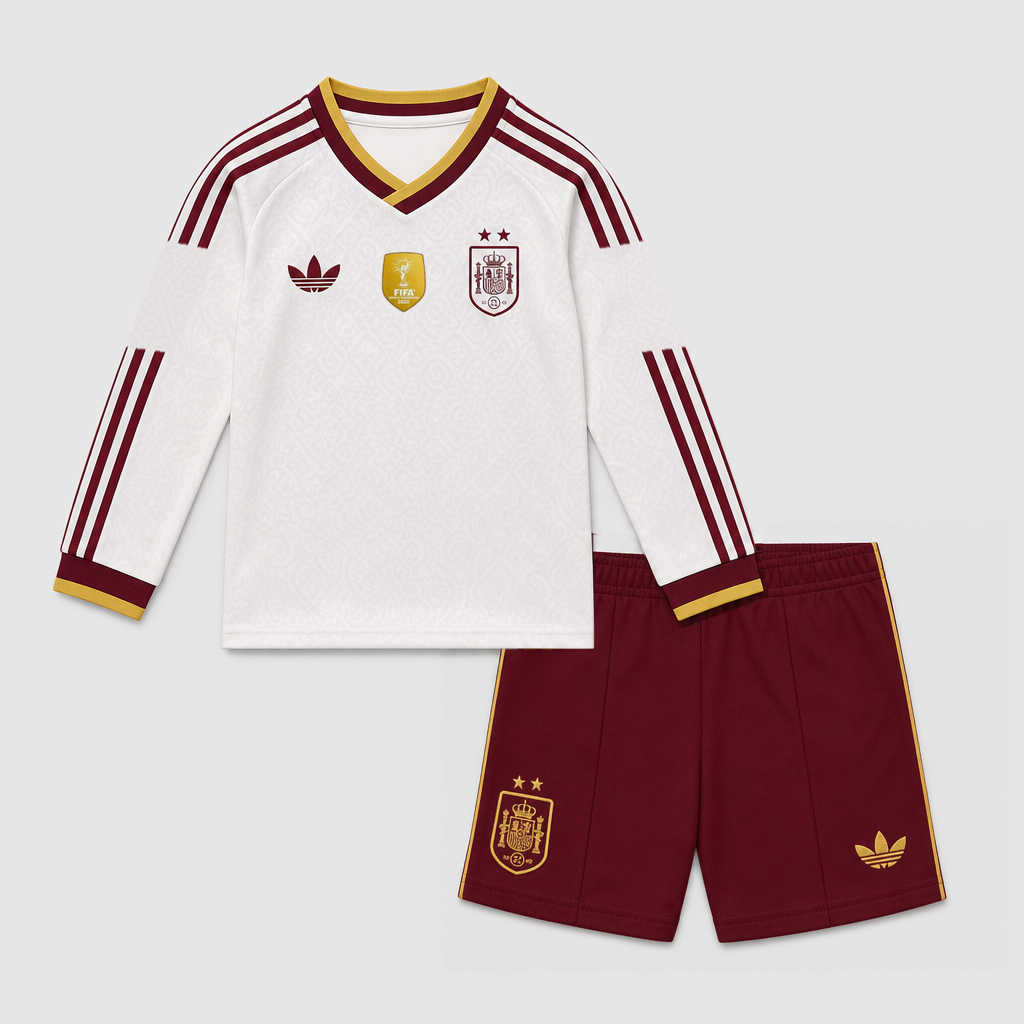 Away 26/27 Kids Long Sleeve Shirt Kit - Front