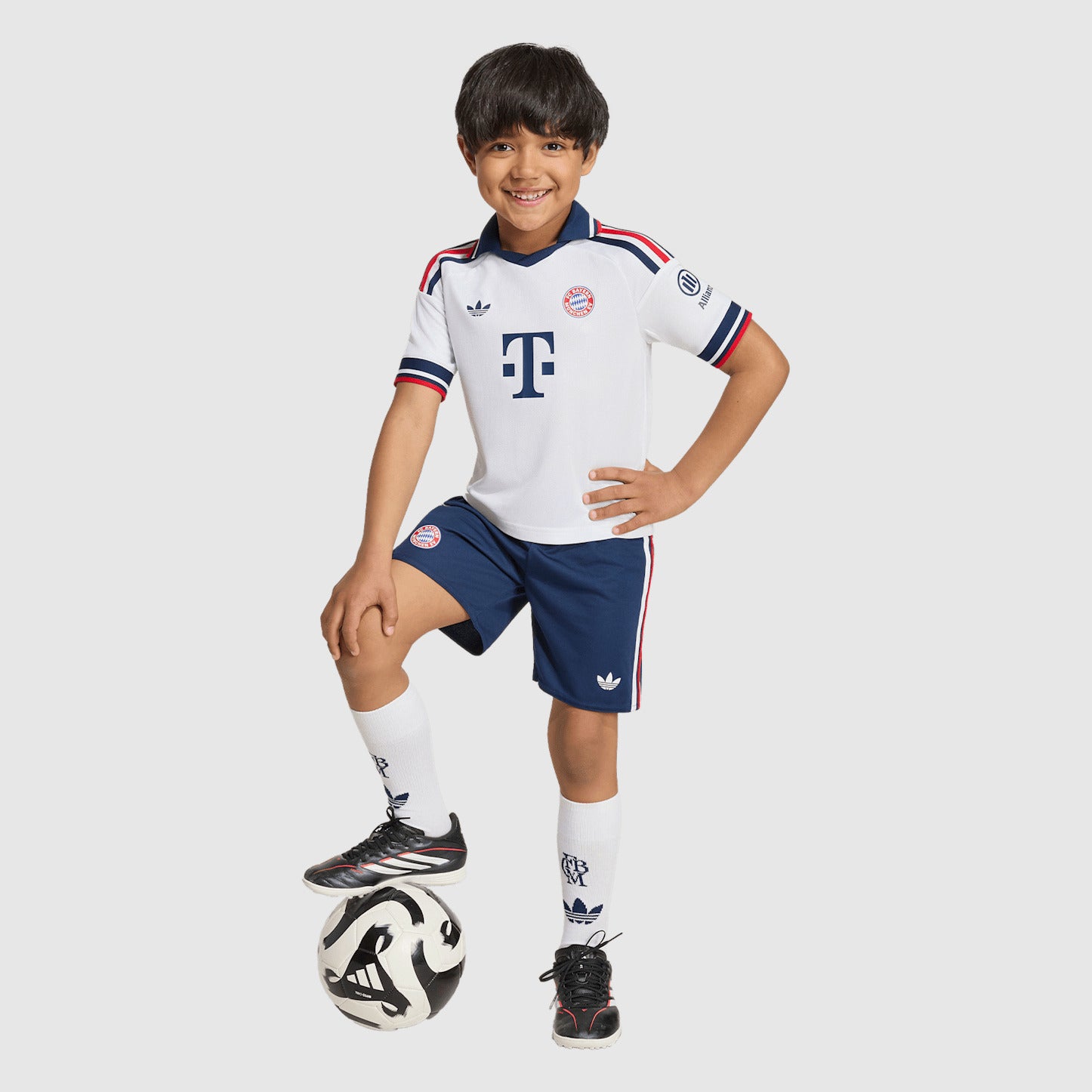 Away 26/27 Kids Shirt Kit - Model Front