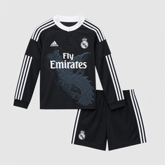 Retro Third 2014/15 Kids Long Sleeve Shirt Kit - Front