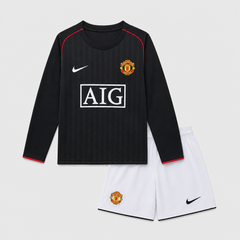 Retro Away 2007/08 Kids Long Sleeve Shirt Kit - Front