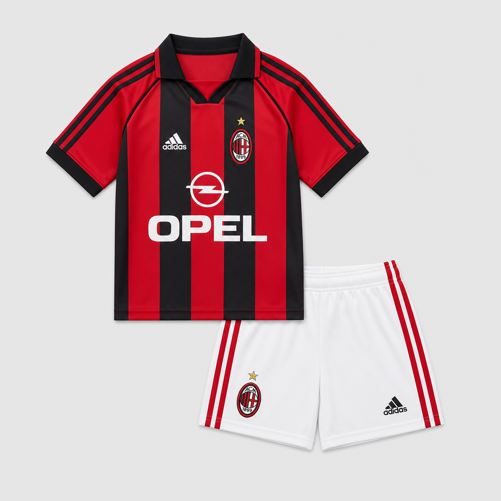Retro Home 1998/99 Kids Shirt Kit - Front