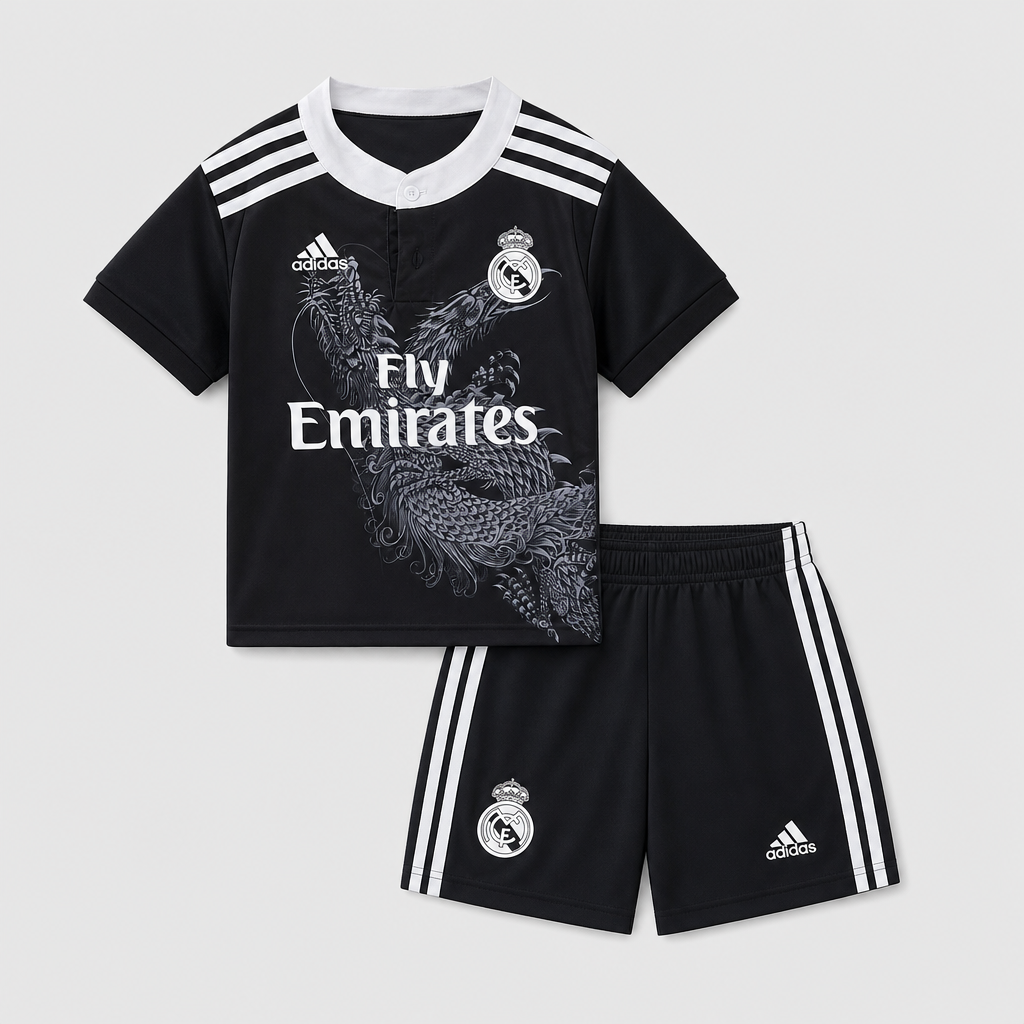 Retro Third 2014/15 Kids Shirt Kit - Front