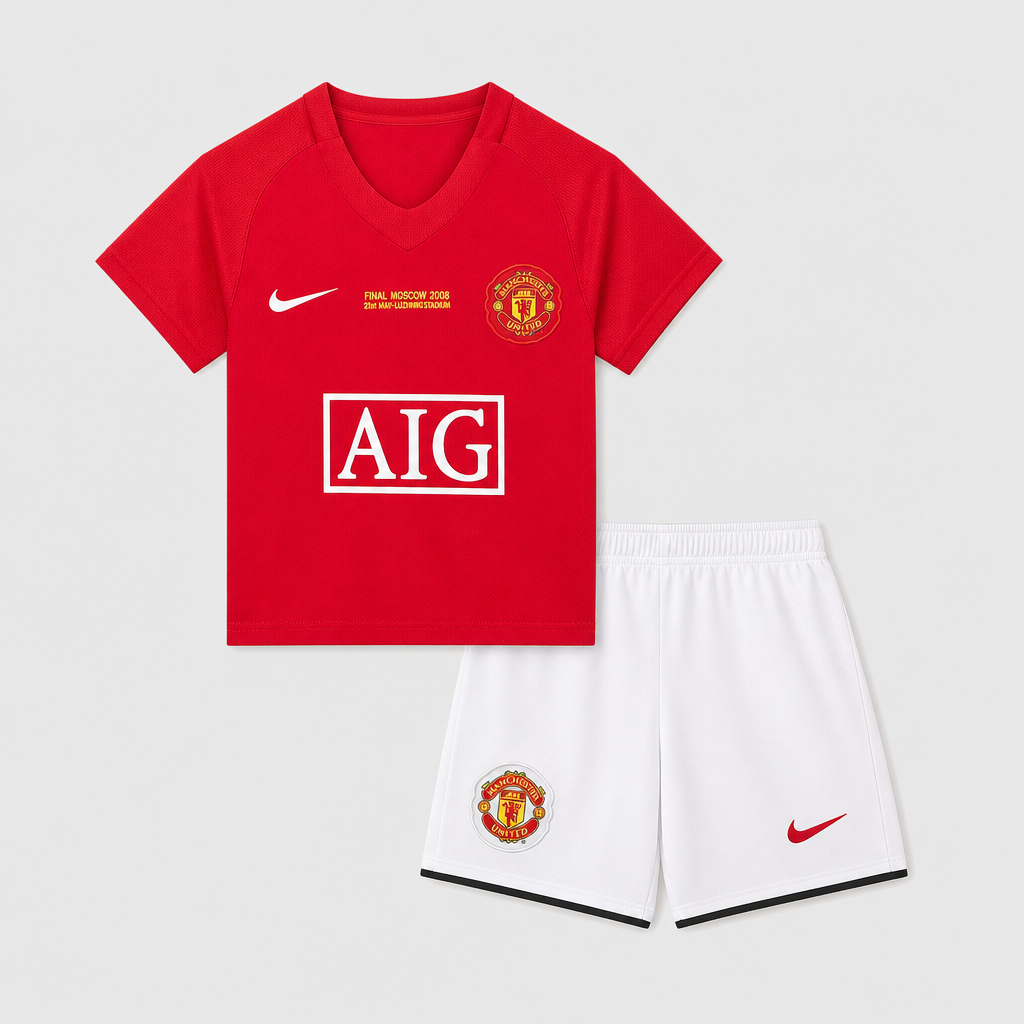 Retro Home 2007/08 Kids Shirt Kit - Front