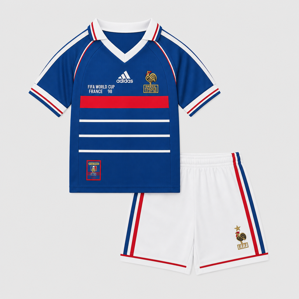 Retro Home 1998 Kids Shirt Kit - Front