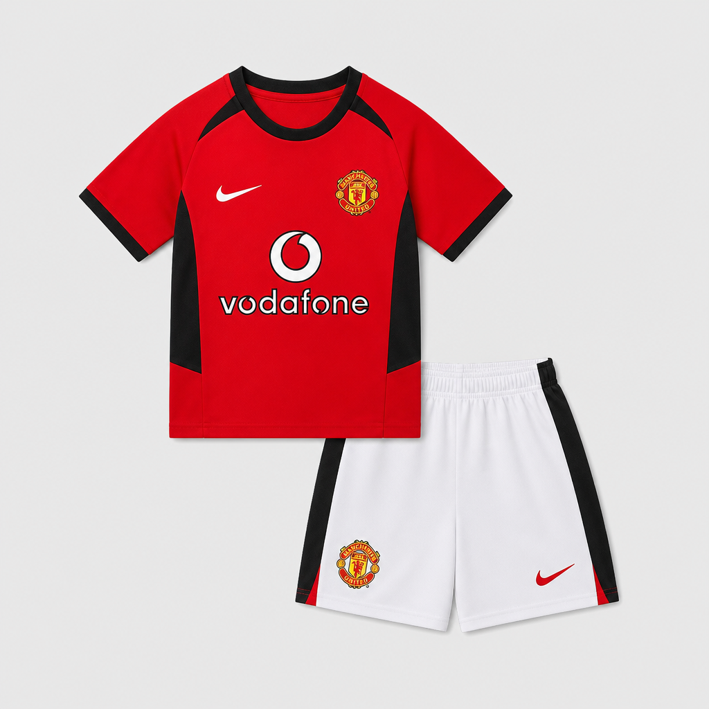 Retro Home 2002/04 Kids Shirt Kit - Front
