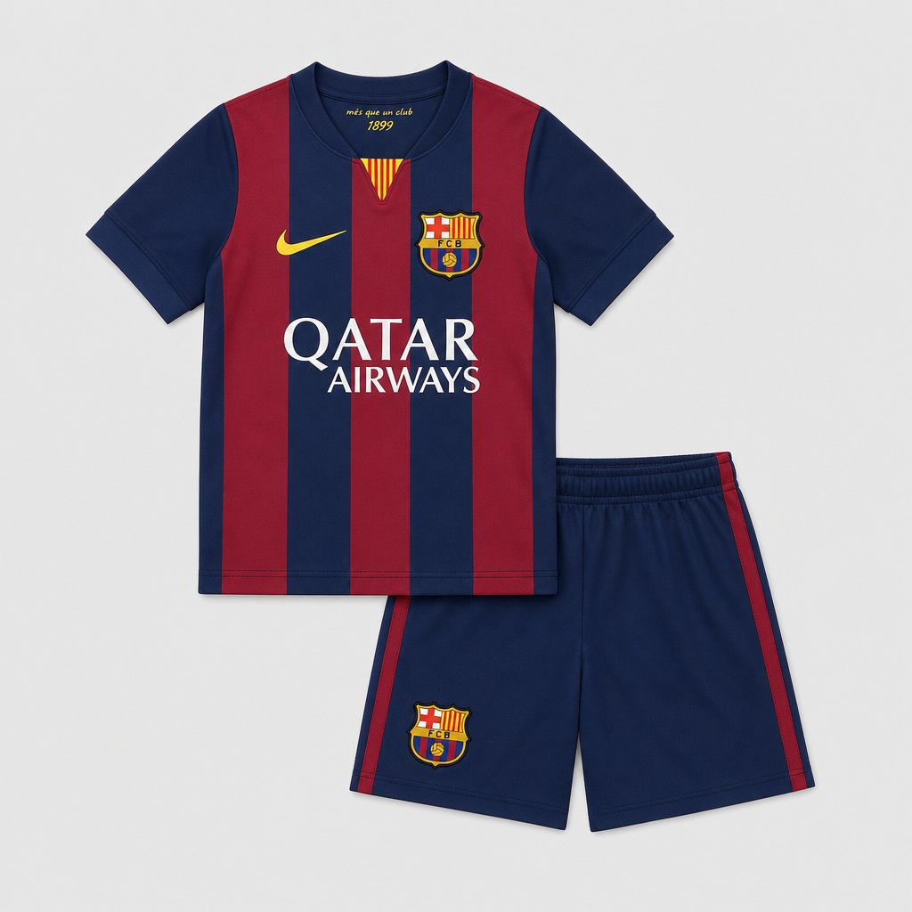 Retro Home 2014/15 Kids Shirt Kit - Front
