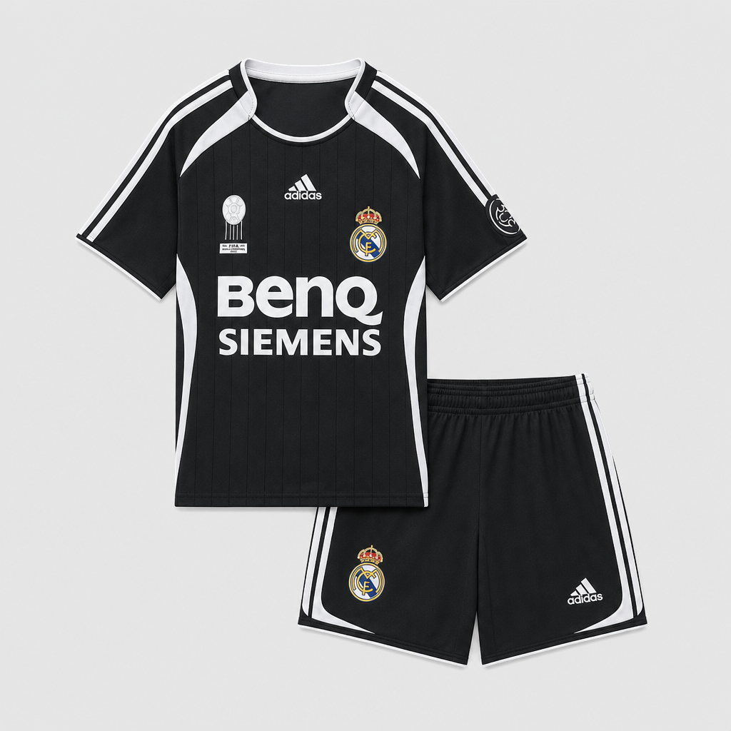 Retro Third 2006/07 Kids Shirt Kit - Front