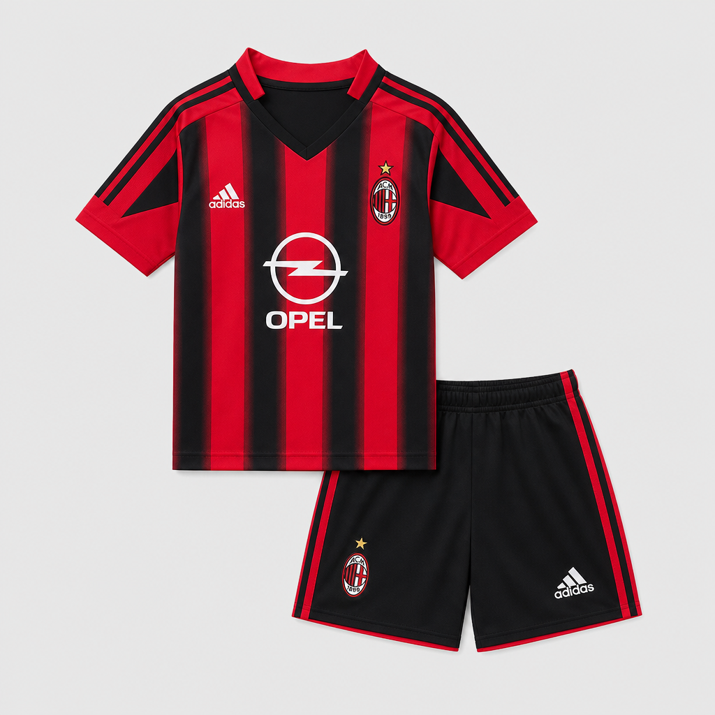 Retro Home 2004/05 Kids Shirt Kit - Front