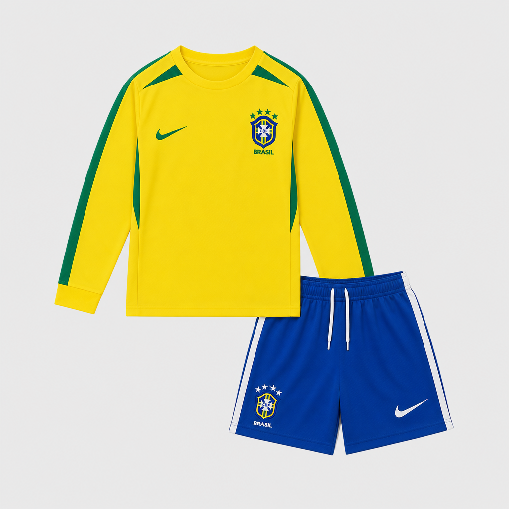 Retro Home 2002 Kids Long Sleeve Shirt Kit - Front