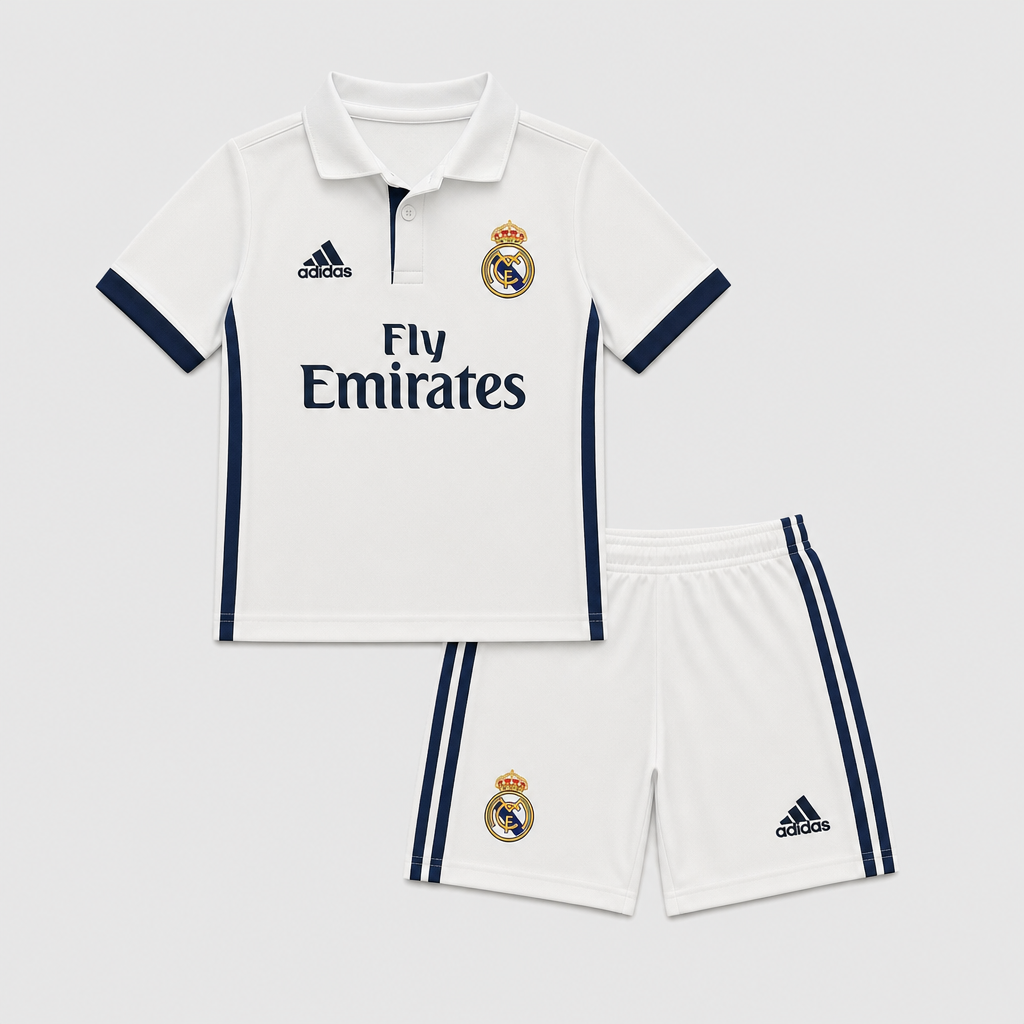 Retro Home 2016/17 Kids Shirt Kit - Front