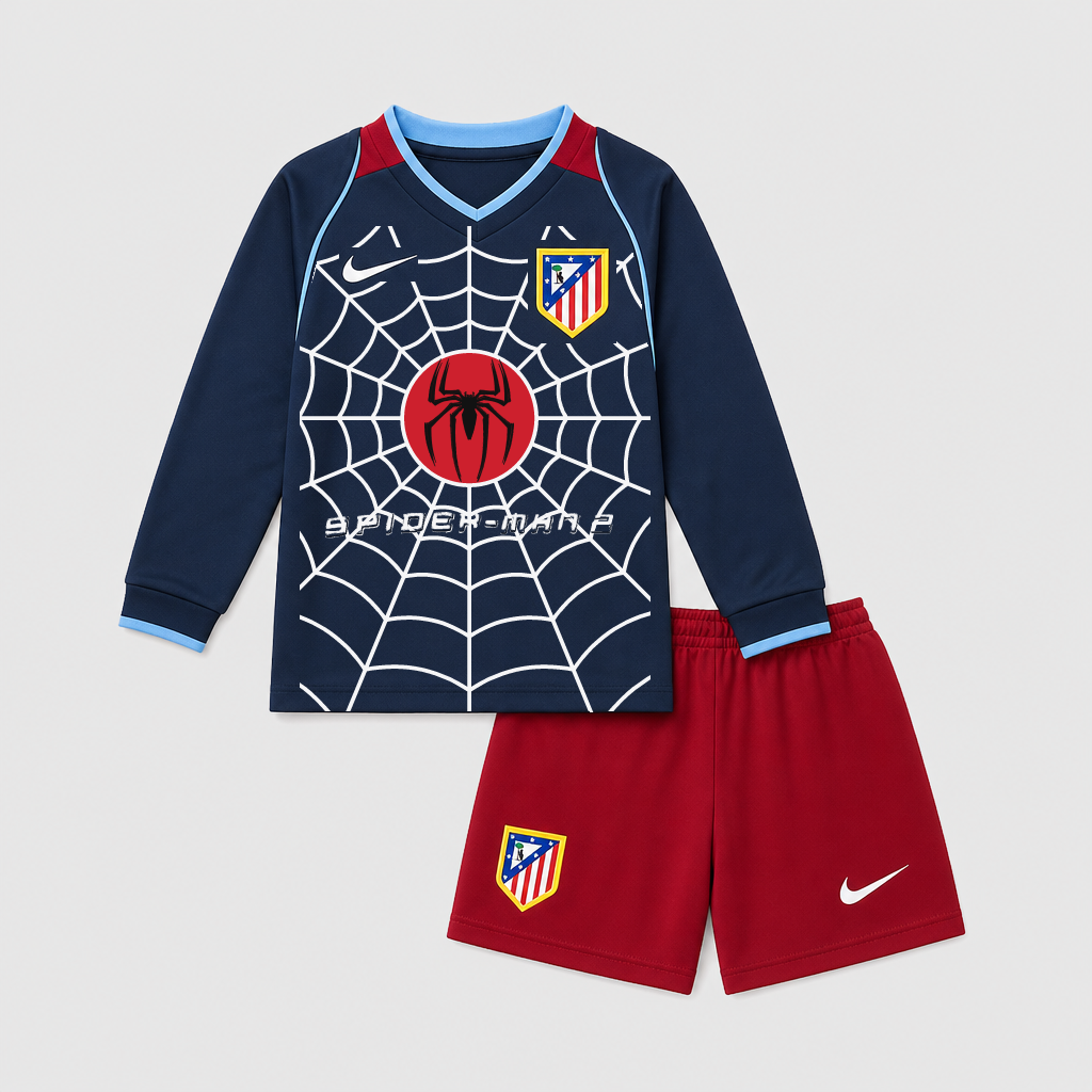 Retro Away 2004/05 Kids Long Sleeve Shirt Kit - Front