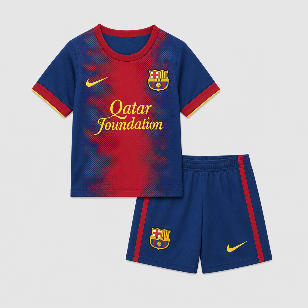 Retro Home 2012/13 Kids Shirt Kit - Front