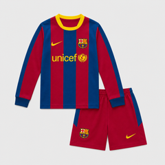 Retro Home 2010/11 Kids Long Sleeve Shirt Kit - Front