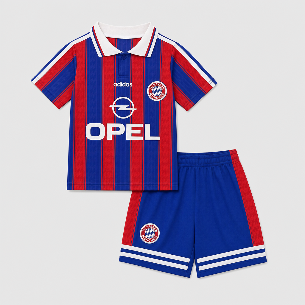 Retro Home 1995/97 Kids Shirt Kit - Front