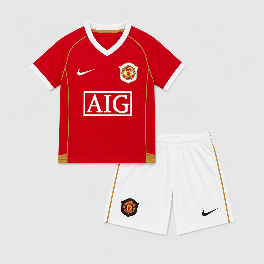Retro Home 2006/07 Kids Shirt Kit - Front