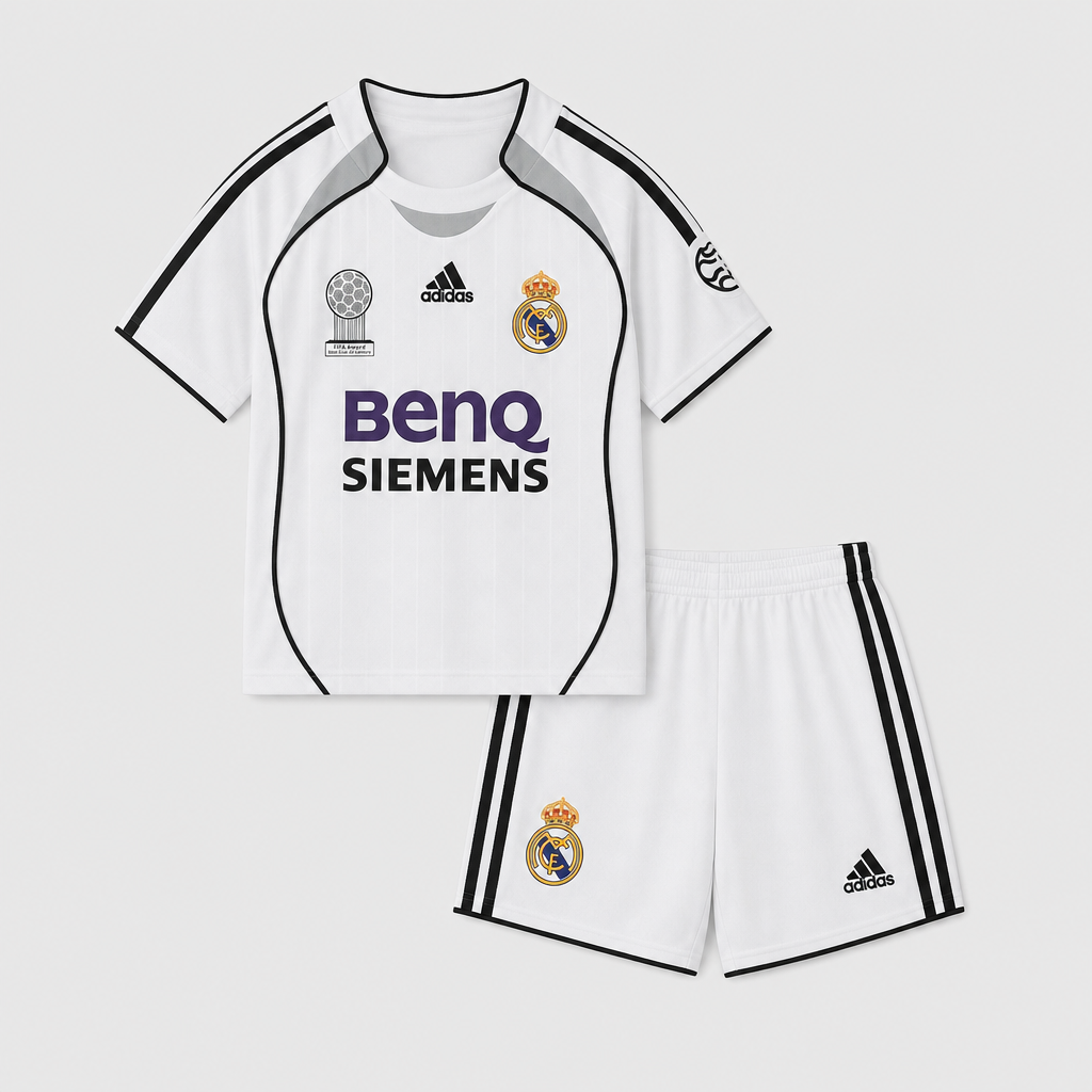 Retro Home 2006/07 Kids Shirt Kit - Front