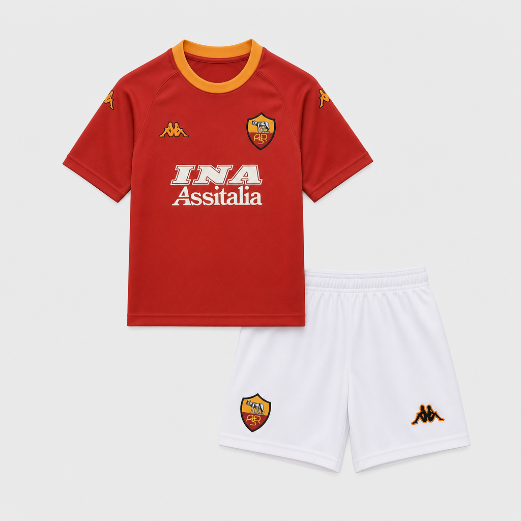 Retro Home 2000/01 Kids Shirt Kit - Front