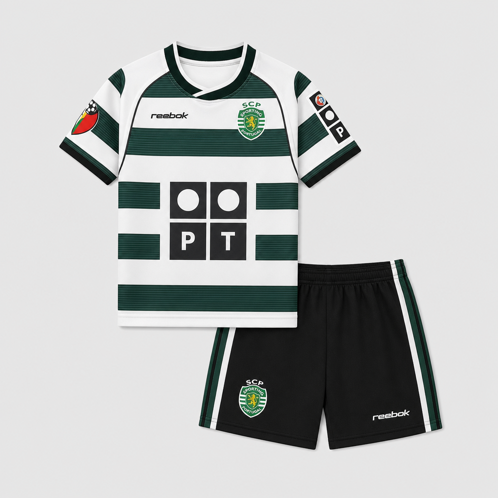 Retro Home 2002/03 Kids Shirt Kit - Front