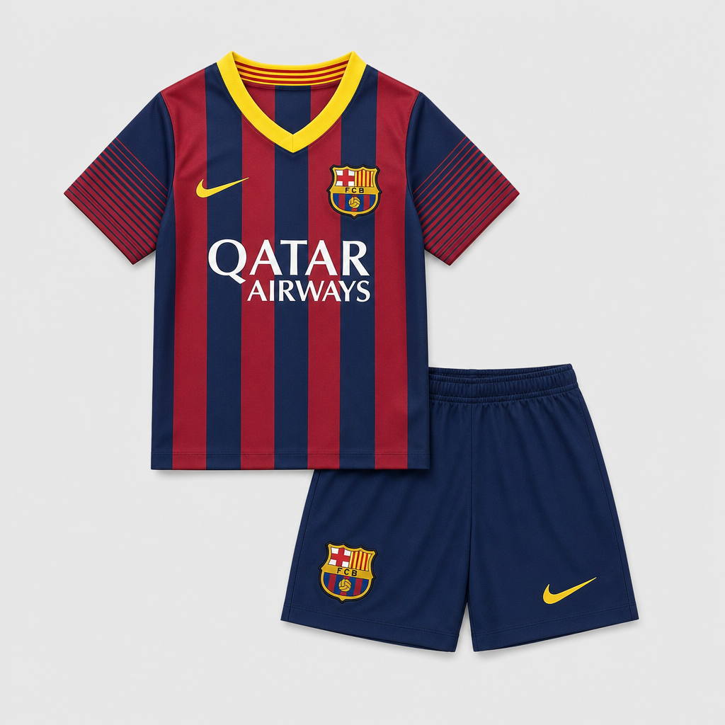 Retro Home 2013/14 Kids Shirt Kit - Front