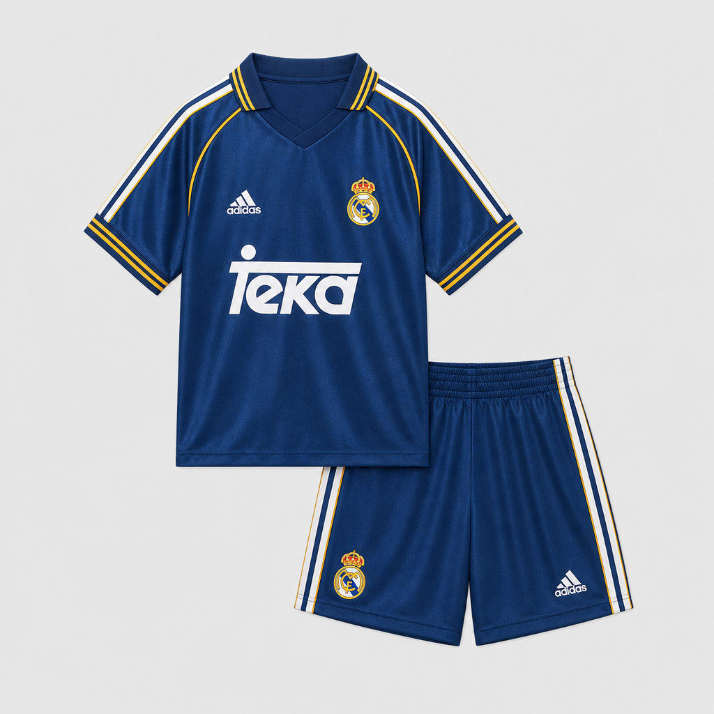 Retro Third 1998/00 Kids Shirt Kit - Front