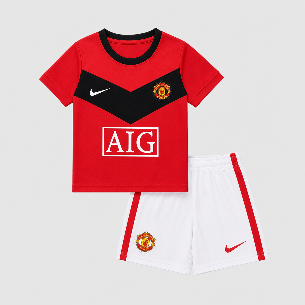 Retro Home 2009/10 Kids Shirt Kit - Front