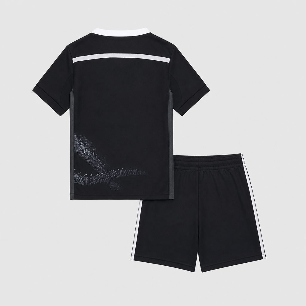 Retro Third 2014/15 Kids Shirt Kit - Back