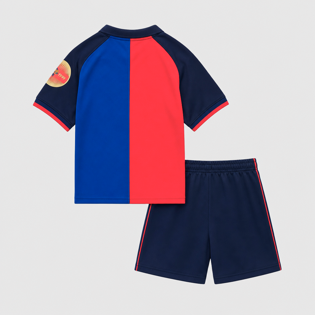 Retro Home 1999/00 Kids Shirt Kit - Back