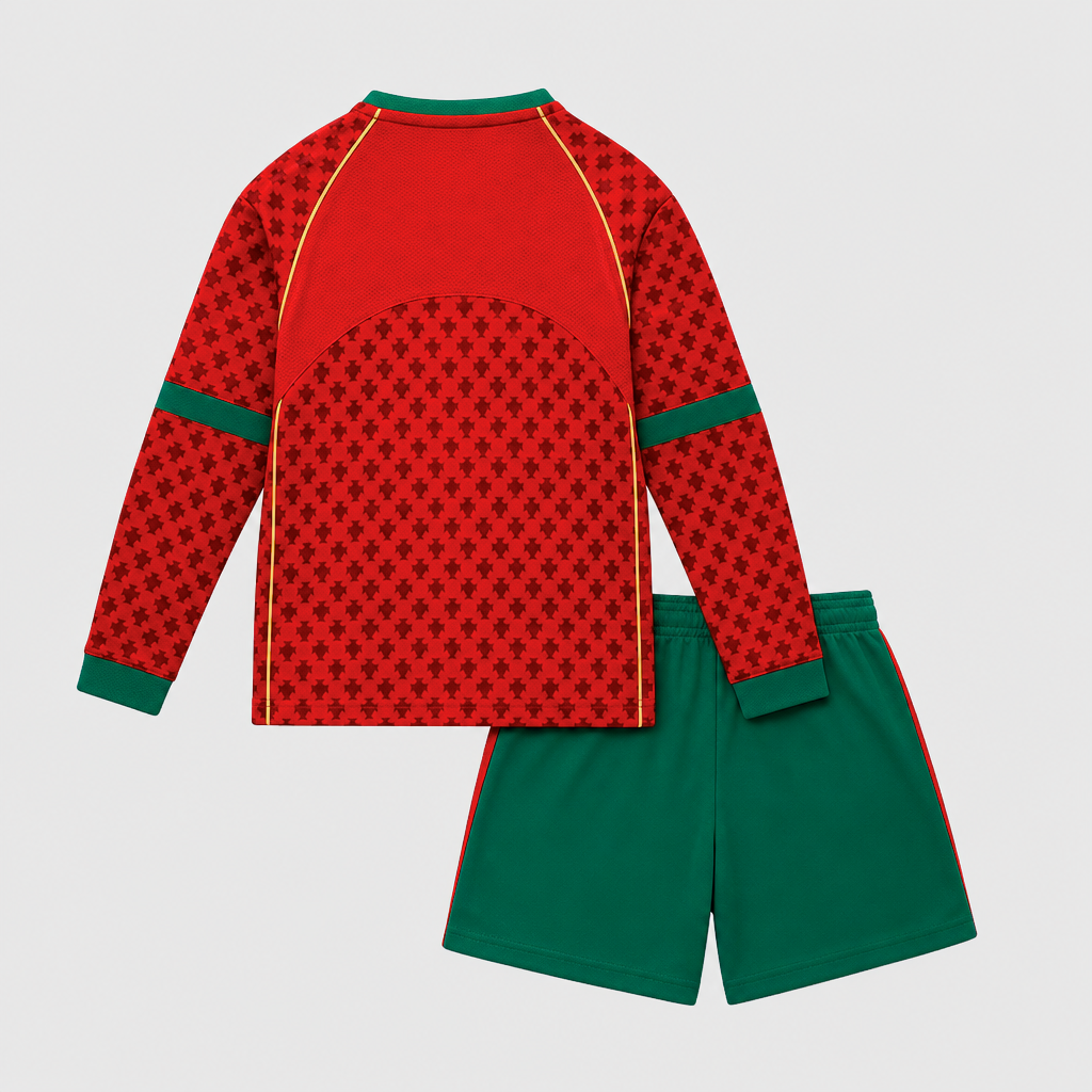 Retro Home 2004 Kids Long Sleeve Shirt Kit - Back