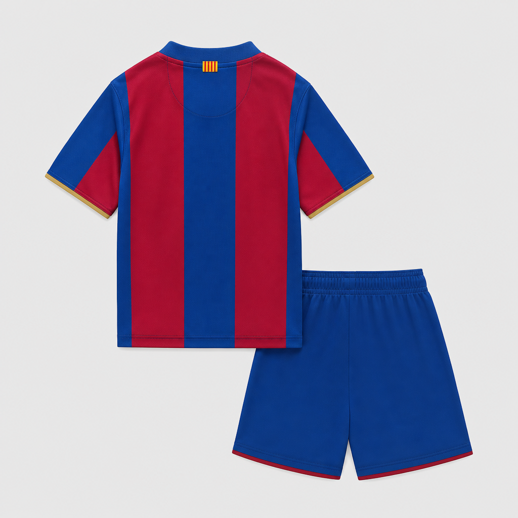 Retro Home 2007/08 Kids Shirt Kit - Back