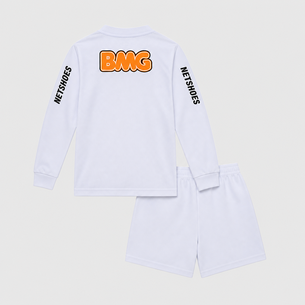 Retro Home 2011/12 Kids Long Sleeve Shirt Kit - Back