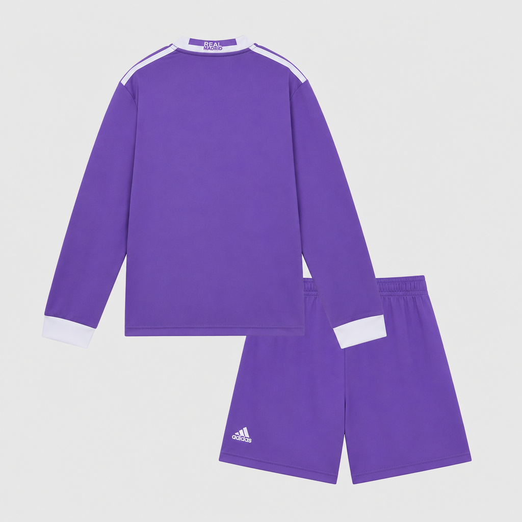 Retro Away 2016/17 Kids Long Sleeve Shirt Kit - Back