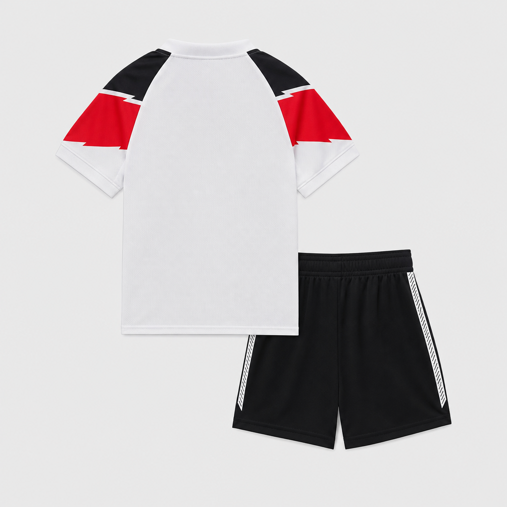 Retro Away 2010/11 Kids Shirt Kit - Back