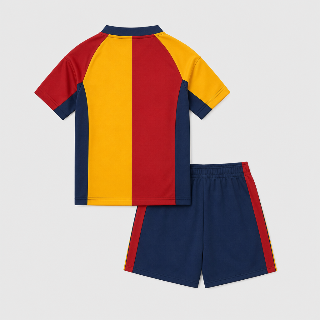 Retro Home 2001/02 Kids Shirt Kit - Back