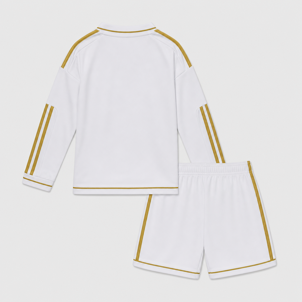 Retro Home 2011/12 Kids Long Sleeve Shirt Kit - Back