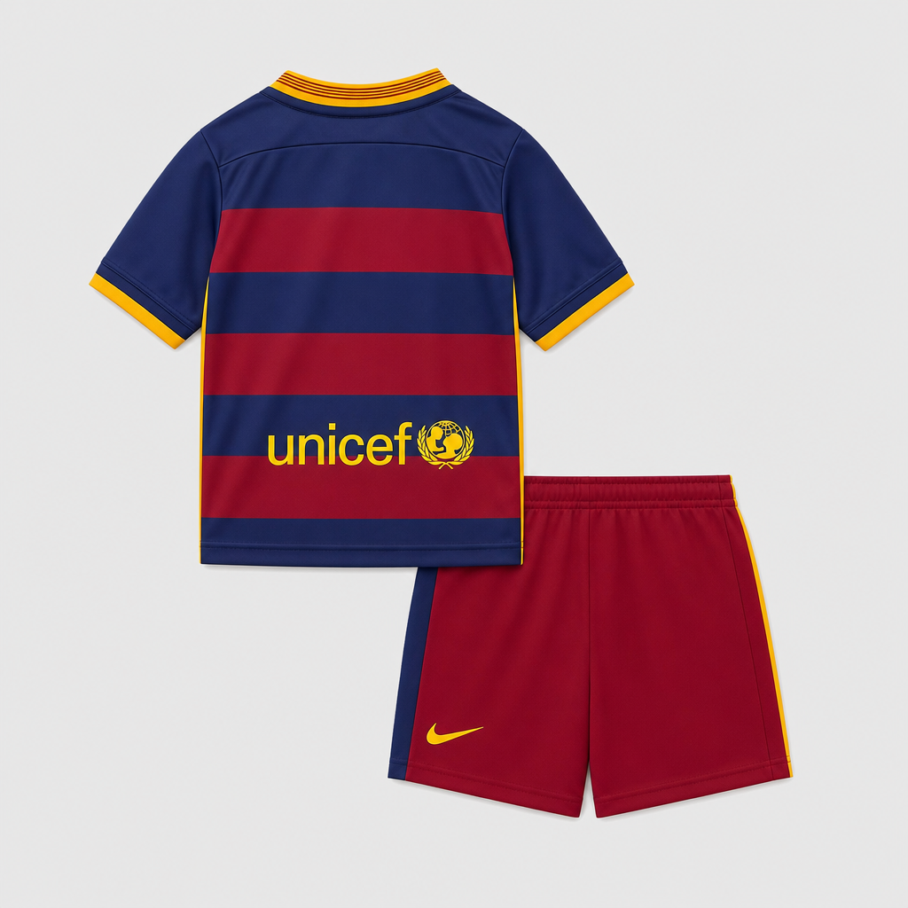 Retro Home 2015/16 Kids Shirt Kit - Back