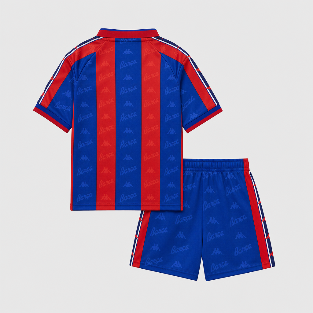 Retro Home 1996/97 Kids Shirt Kit - Back