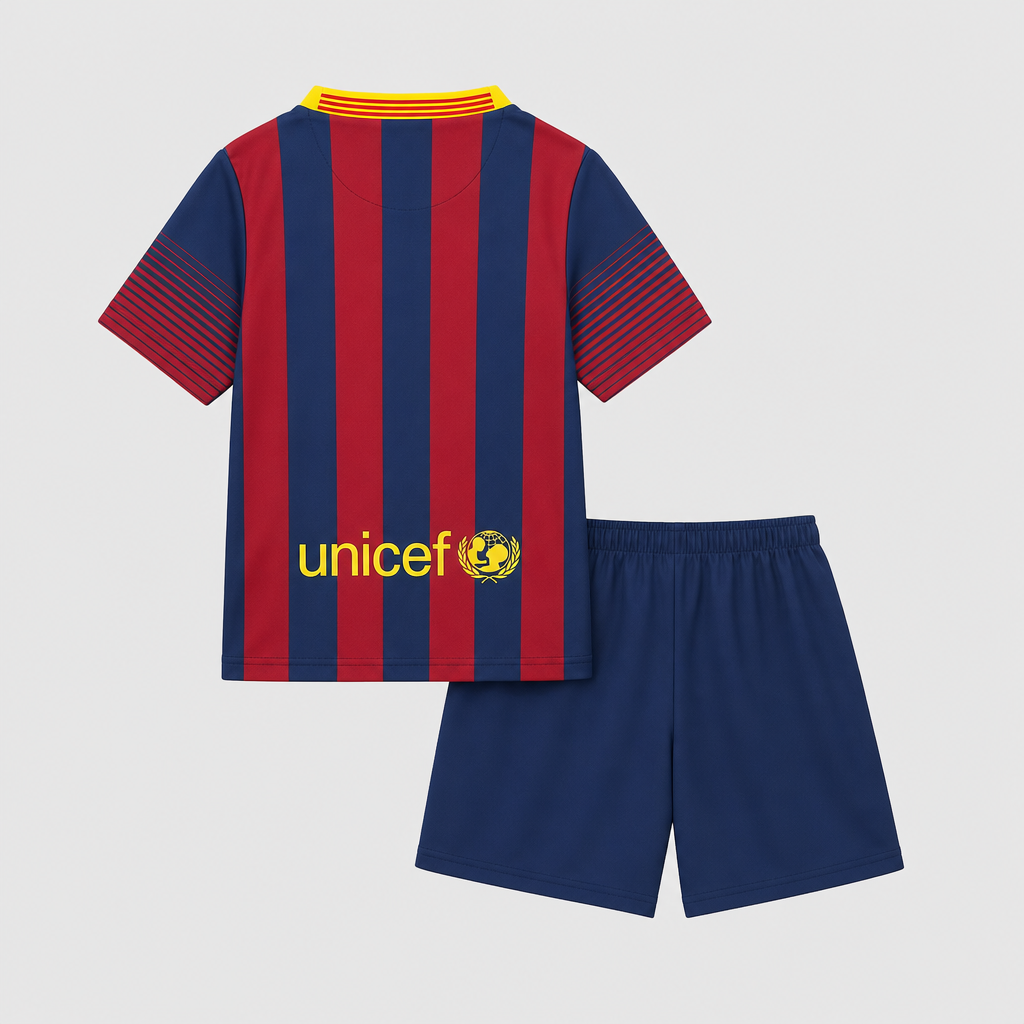 Retro Home 2013/14 Kids Shirt Kit - Back